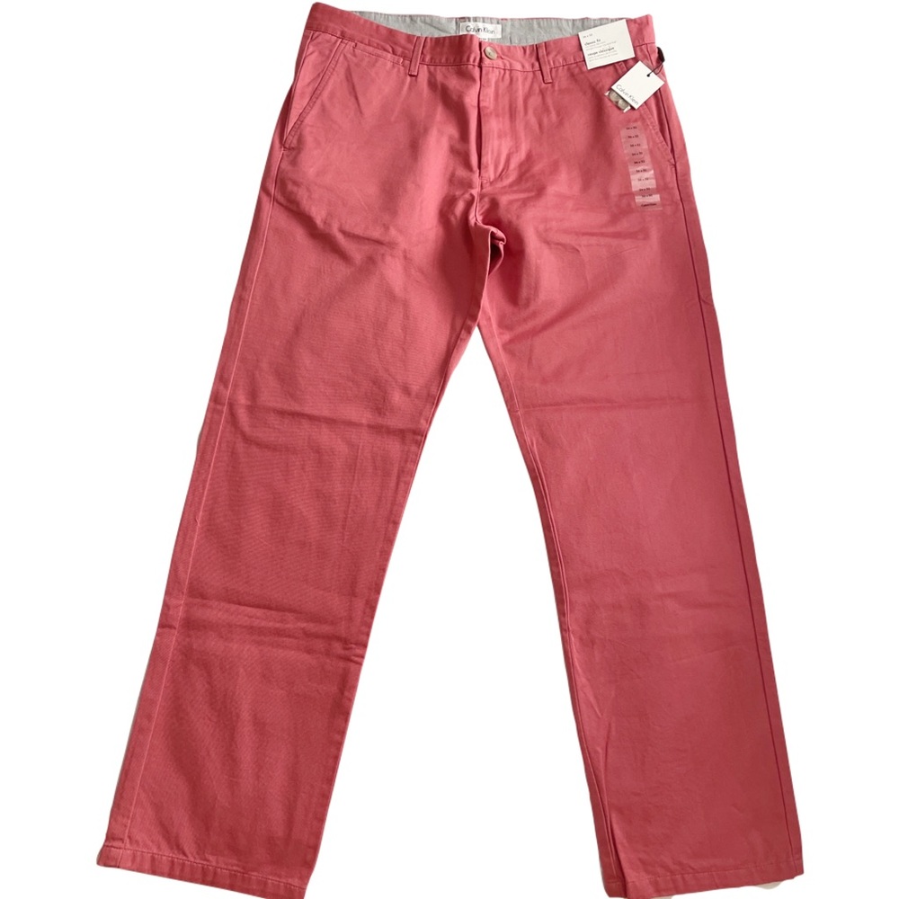 Calvin Klein Classic fit chinos mens 36x32